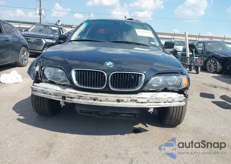 2004 BMW 325I из США, поврежденный, VIN WBAEV33434KR27072